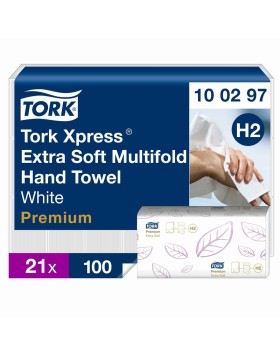 Tork Xpress Extra Soft χειροπετσέτα Multifold 2.100φύλ./δεμ.