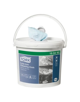 Tork Low Lint πανί καθαρισμού σε κουβά non-woven 200τεμ/κουβ