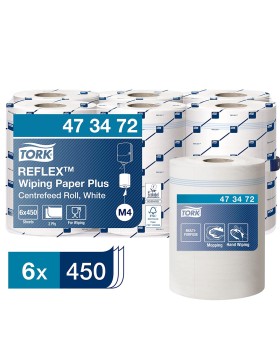 Tork Reflex Wiping Paper Plus ρολό centerfeed 150,8m 6ρολ/δεμ