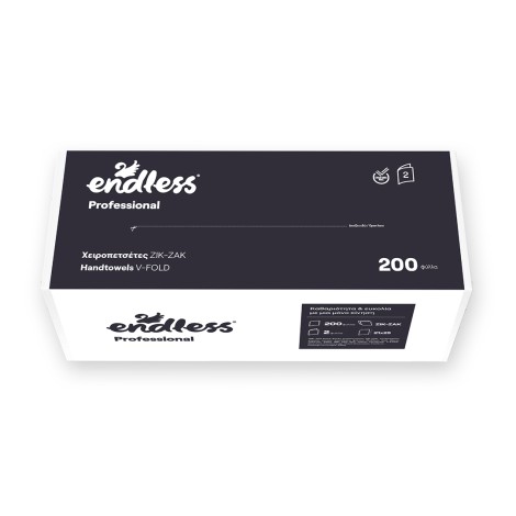Endless χειροπετσέτα Zig Zag 4000τεμ (Img 1)