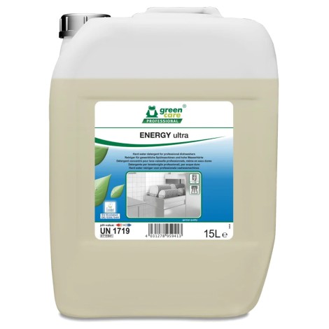 ENERGY ultra 15L professional liquid dishwasher detergent container with EU Ecolabel. (Img 2)
