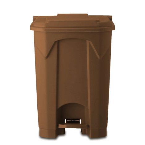 Plastic waste bin with foot handle 50L (Img 4)