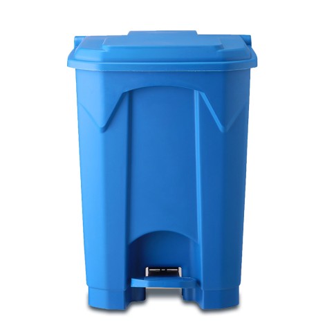 Plastic waste bin with foot handle 50L (Img 1)
