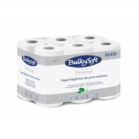 BulkySoft Premium 66490 ρολό υγείας λευκό 2φυλλο 36m (Img 1)