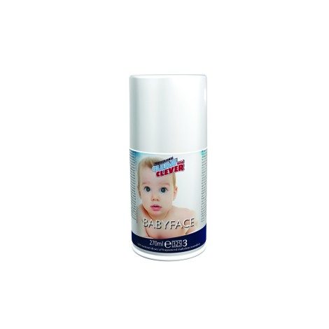 Clean & Clever Babyface άρωμα χώρου σε σπρέι 270ml για συσκευή Airoma, 3.000 ψεκασμοί (Img 1)
