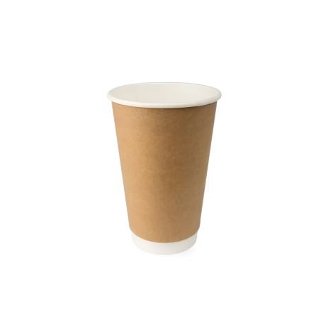 Χάρτινο ποτήρι διπλότοιχο 8oz (~240ml) 500 τεμ (Img 1)