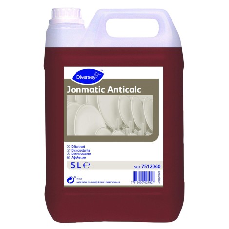 Diversey Jonmatic Anticalc concentrated descaler for dishwasher 5L (Img 1)