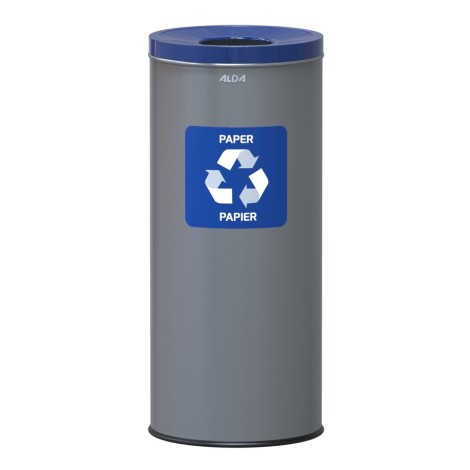 Alda Eko Rounds stainless steel waste bin 45L (Img 2)