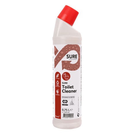 Diversey SURE Toilet Cleaner καθαριστικό τουαλέτας και ουρητηρίων 6x750ml  (Img 1)
