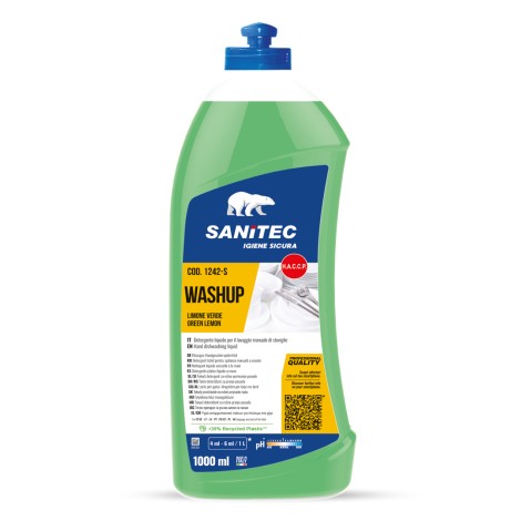Sanitec Washup απορρυπαντικό για πλύσιμο σκευών στο χέρι (Img 1)